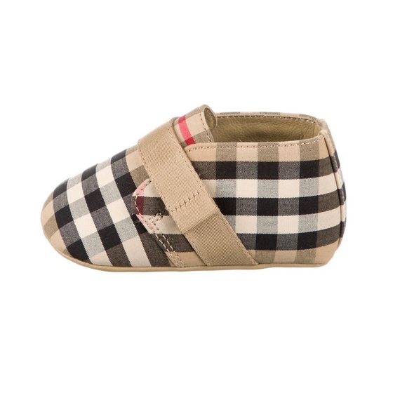 Burberry Infant Vintage Check Round Toe Sneakers size US1.5 / EU17 / 6-9… - Picture 5 of 14